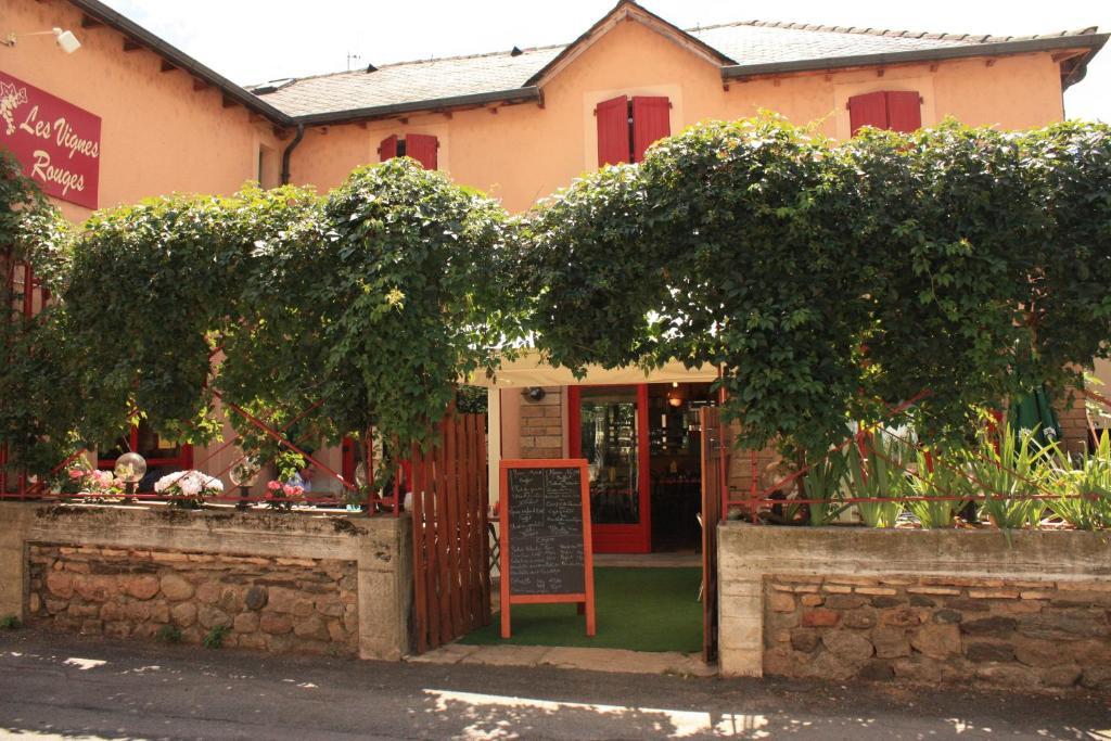 Hotel Les Vignes Rouges Ispagnac Exteriér fotografie